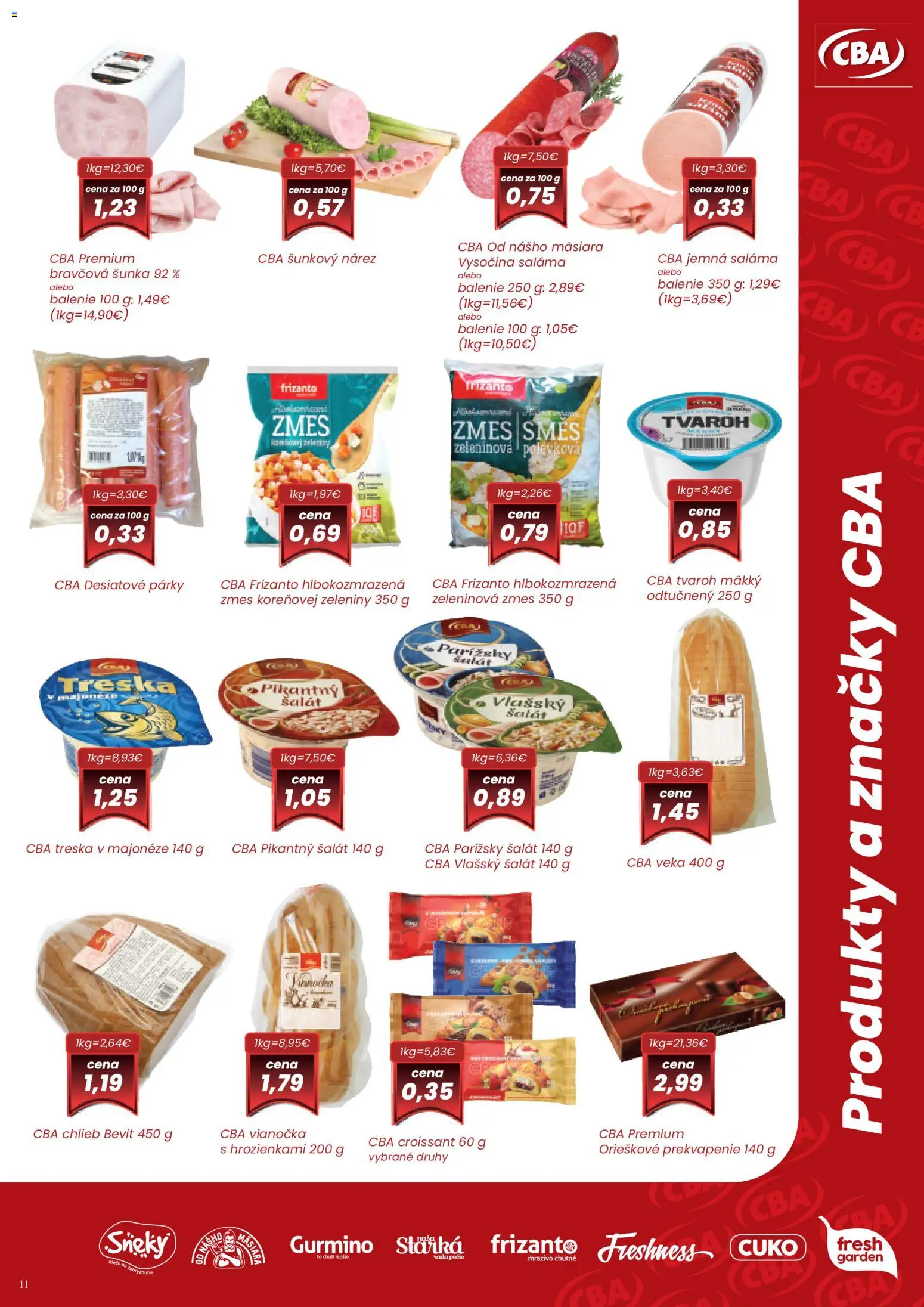 Nové CBA Verex akcie – leták je platný od 05.02.2026 | Strana: 11