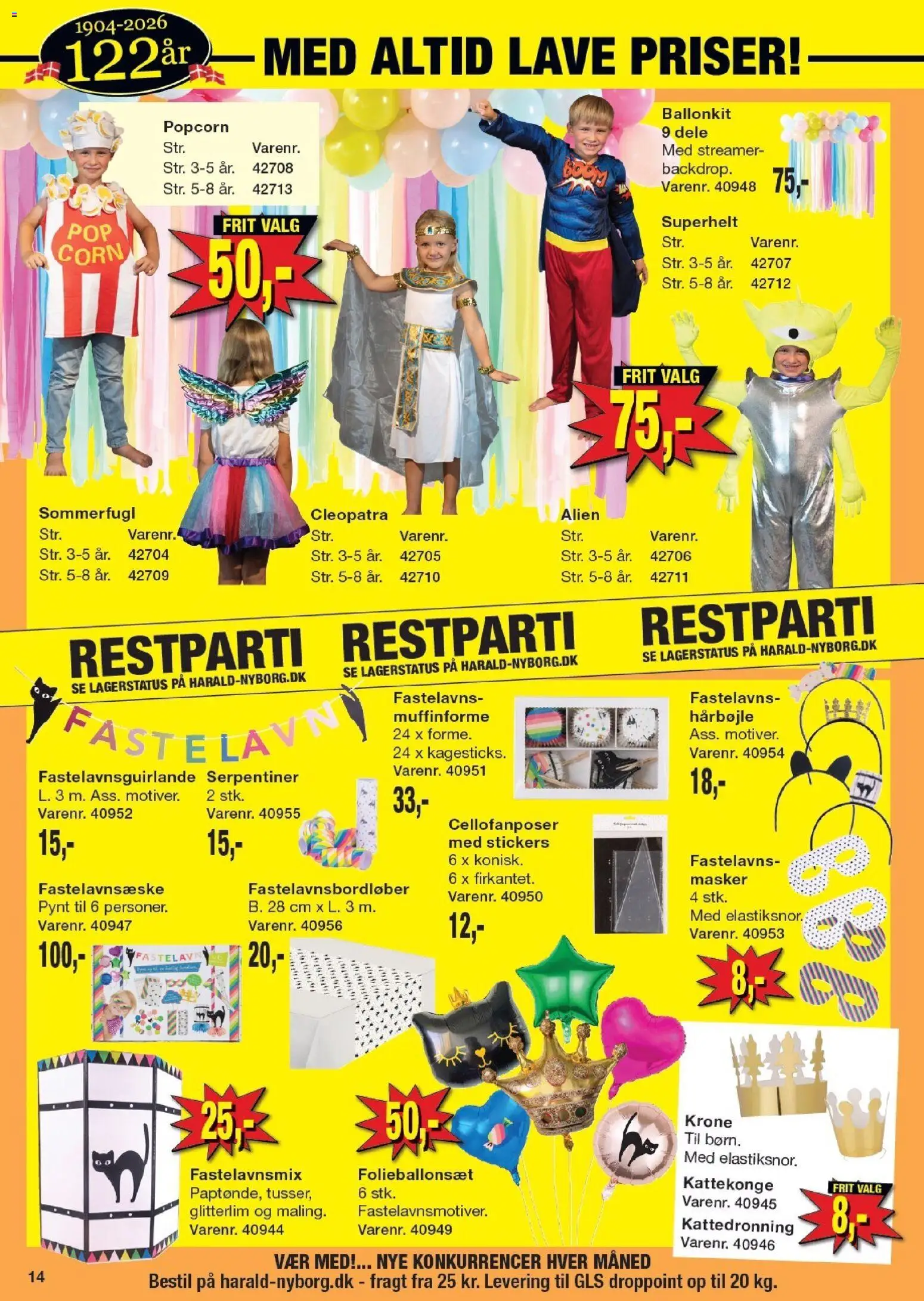 Harald Nyborg tilbudsavis – gyldig fra 29.01.2026 | Side: 14 | Produkter: Popcorn