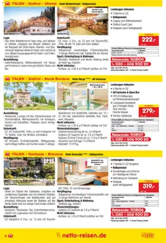 Netto Reisen Prospekt 	 ab 29.01.2026 gültig | Seite: 4