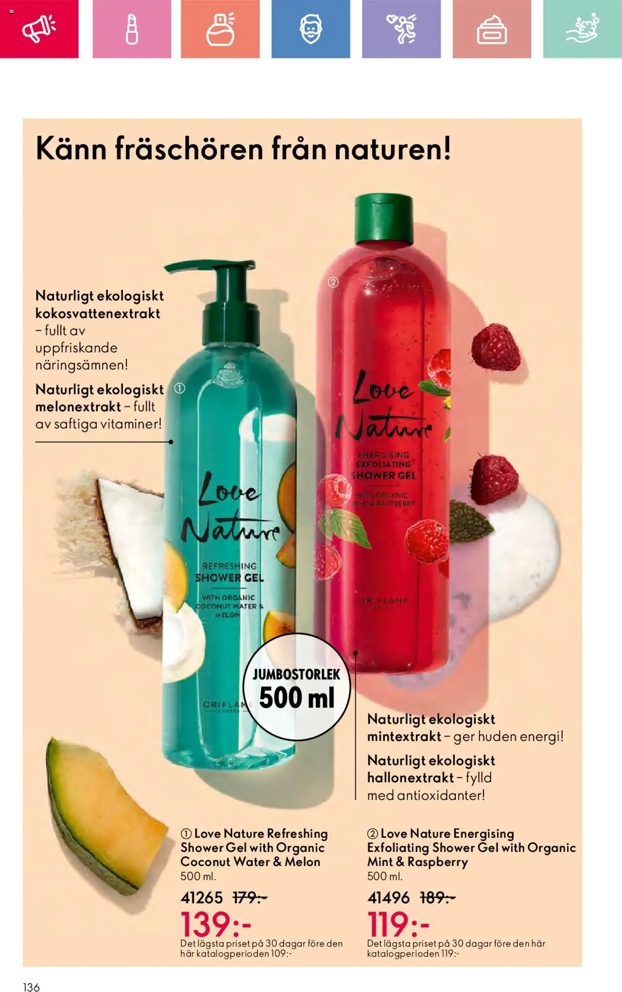 Oriflame reklamblad aktuell från 03.08.2025 | Sida: 136