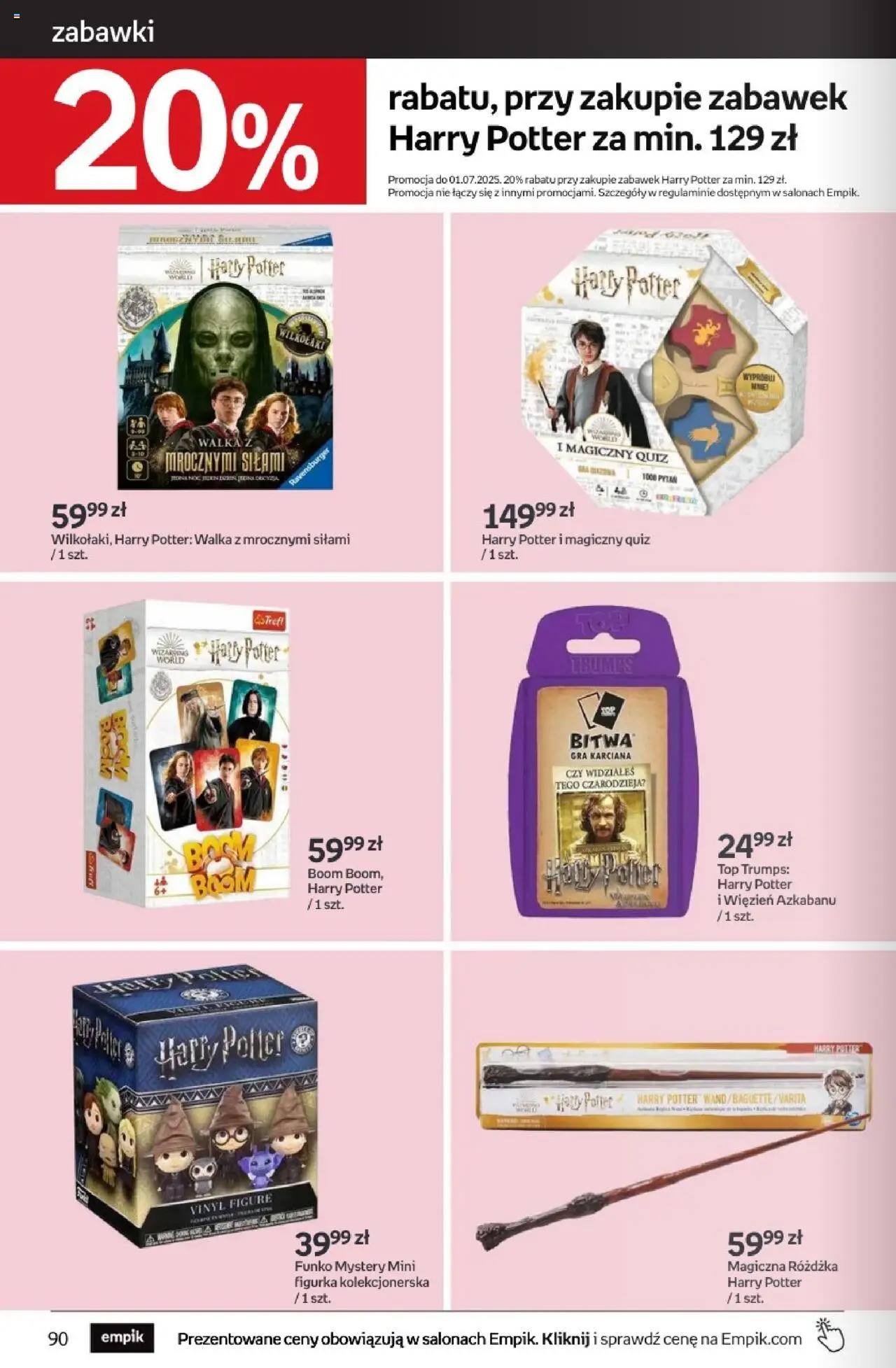 Empik promocje od 18.06.2025 | Strona: 90 | Produkty: Top, Gra