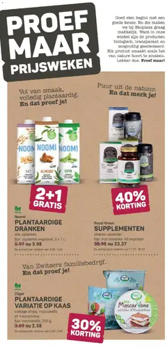 Ekoplaza folder  - Voorbeeld van een folder van Ekoplaza, geldig van 04.03.2026 | Pagina: 2 | Producten: Kaas, Zwitsers, Supplementen