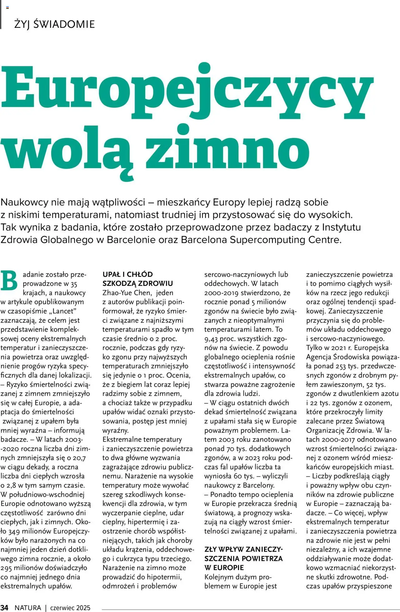 Drogerie Natura Gazetka - Magazyn Klubu Natura 06 od 01.06.2025 | Strona: 34