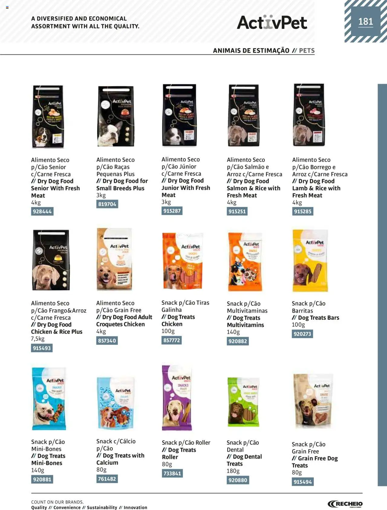 Recheio AS NOSSAS MARCAS │ válido de 19.12.2023 | Página: 181 | Produtos: Salmão, Arroz