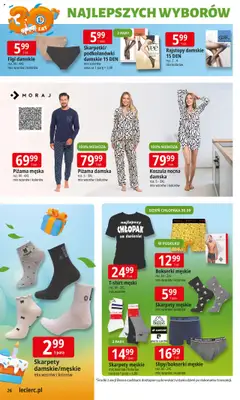E.Leclerc Gazetka od 16.09.2025 | Strona: 26 | Produkty: Koszula, Gatta, Bokserki męskie, Podkolanówki