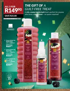 Avon specials catalogue – valid from 01.11.2025 | Page: 22 | Products: Cake, Bath, Chocolate, Shower gel