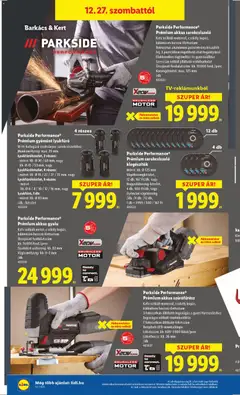 Lidl Akciós újság - amely érvényes a következő dátumtól: 27.12.2025 | Oldal: 30