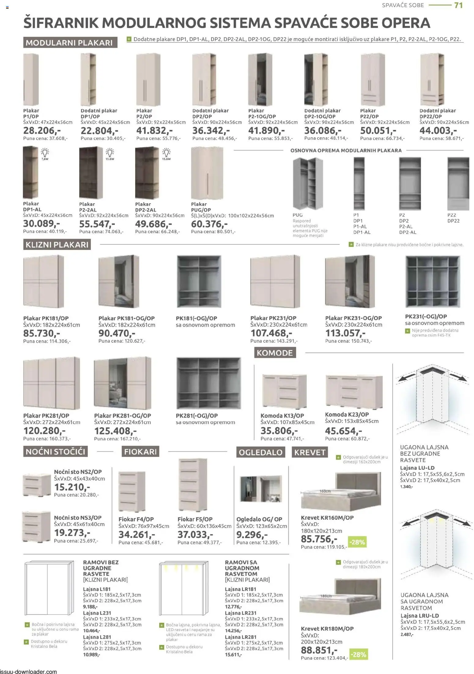 Jela katalog - važi od 09.02.2026 | Strana: 71 | Proizvode: Krevet, Komoda, Sto, Ogledalo