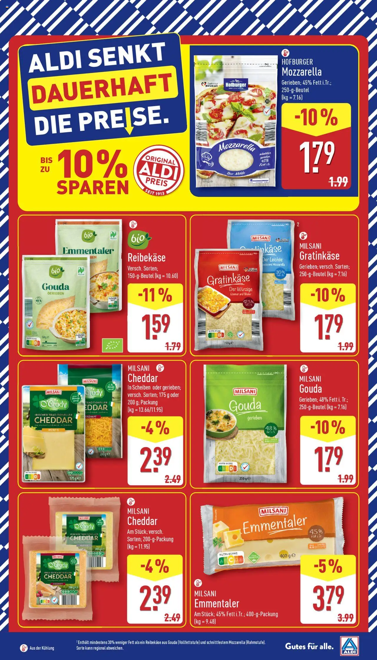 Aldi Prospekt 	 – gültig ab 06.10.2025 | Seite: 4 | Produkte: Hahnchen, Bratwurst, Hackfleisch