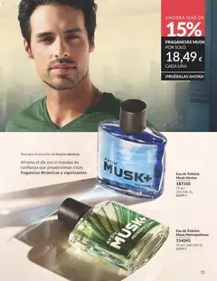 Vista previa Eau de Toilette Musk Marine, 75 ml Eau de Toilette Musk Marine válido desde el 01.03.2026 | Página: 121 | Productos: Eau de toilette