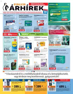 Pingvin Patika Akciós újság - amely érvényes a következő dátumtól: 01.12.2025