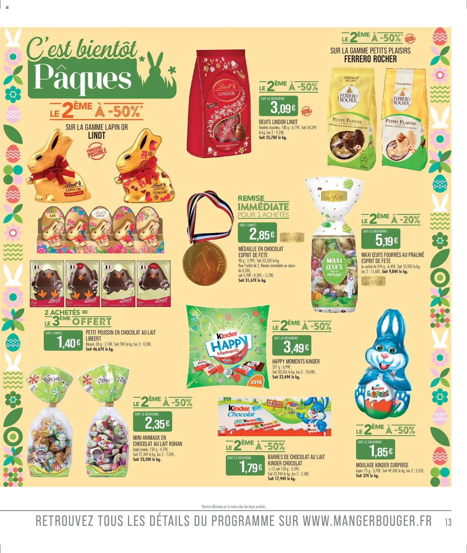 {H1} | Page: 15 | Produits: Noisettes, Lapin, Lait, Œufs