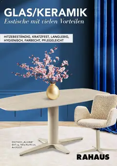 Rahaus Prospekt Glas/Keramik-Esstische ab 29.01.2026 gültig