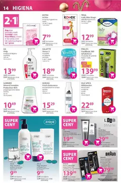 Pogląd oferty "OLD SPICE Whitewater, Dezodorant w sztyfcie męski, 85 ml" - ważna od 15.11.2025 | Strona: 14 | Produkty: Gillette, Maszynka do golenia, Old spice, Krem do twarzy