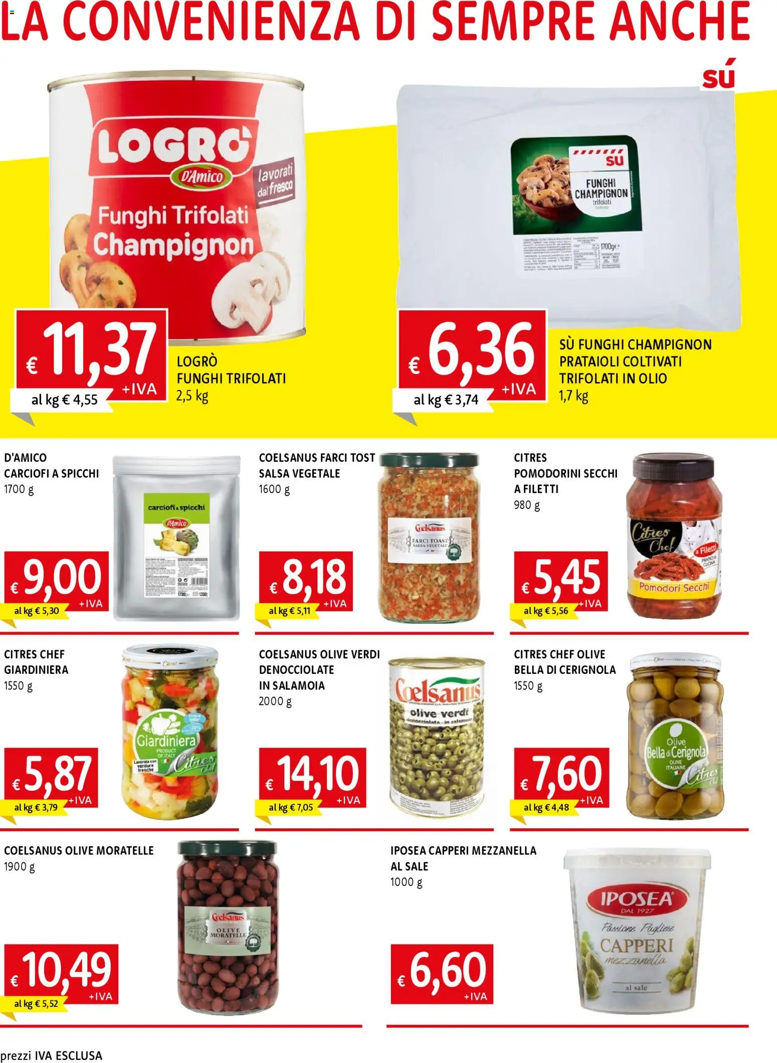 Volantino Galassia del 12.03.2026 | Pagina: 4 | Prodotti: Salsa, Pomodori, Funghi, Pomodori secchi