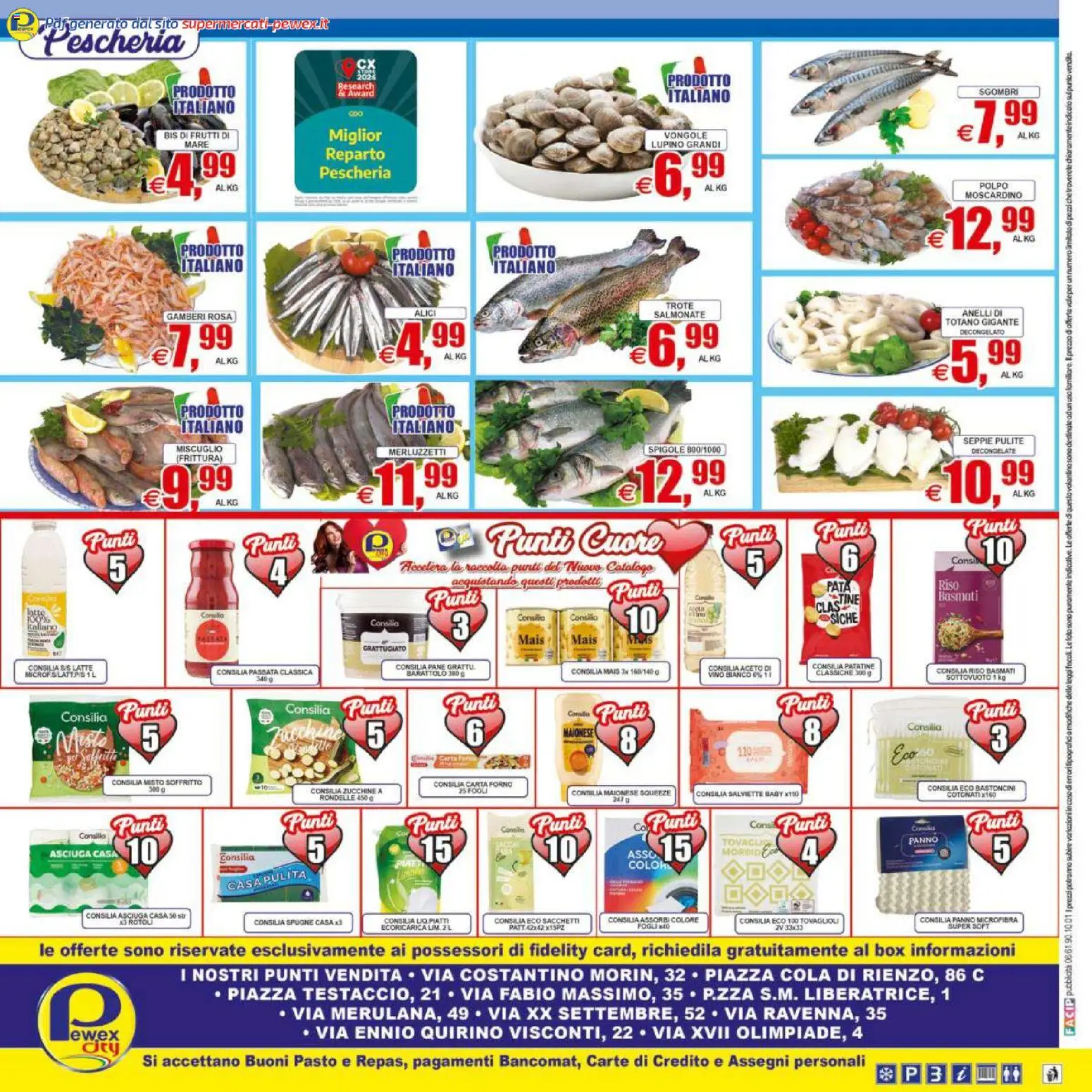 Volantino Pewex del 07.04.2026 | Pagina: 16 | Prodotti: Riso Basmati, Patatine, Vino, Carta forno