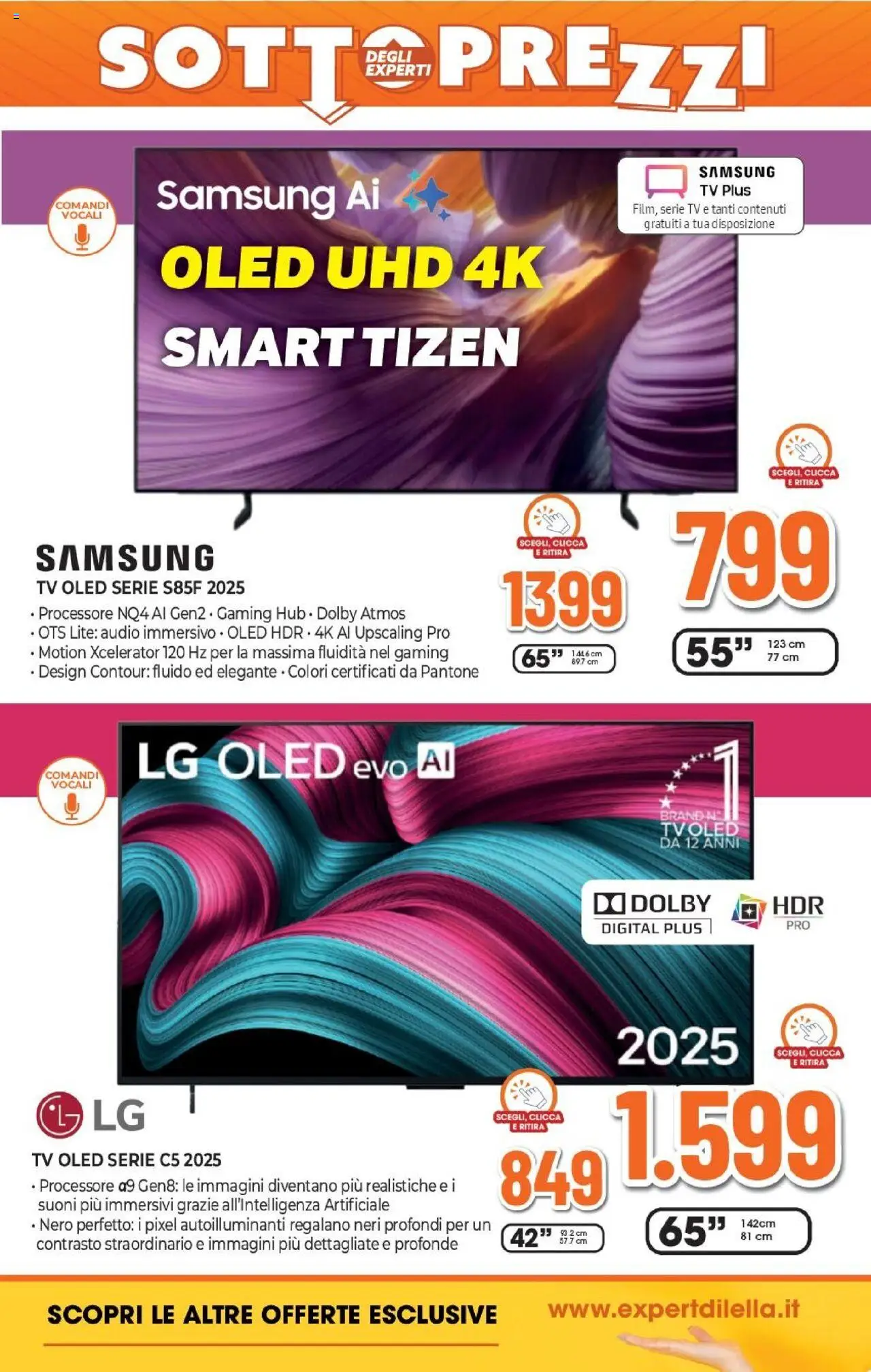 Volantino Expert del 02.10.2025 | Pagina: 12 | Prodotti: TV, Audio, Samsung