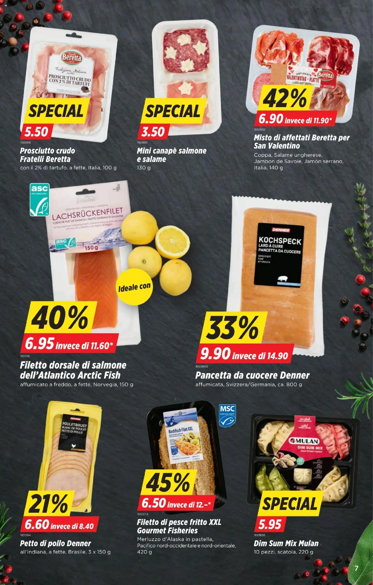 Denner Aktionen IT – gültig ab 12.02.2026 | Seite: 7 | Produkte: Pouletbrust