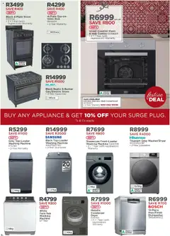House and Home specials catalogue – valid from 20.10.2025 | Page: 8 | Products: Washing machine, Dryer, Oven, Dishwasher