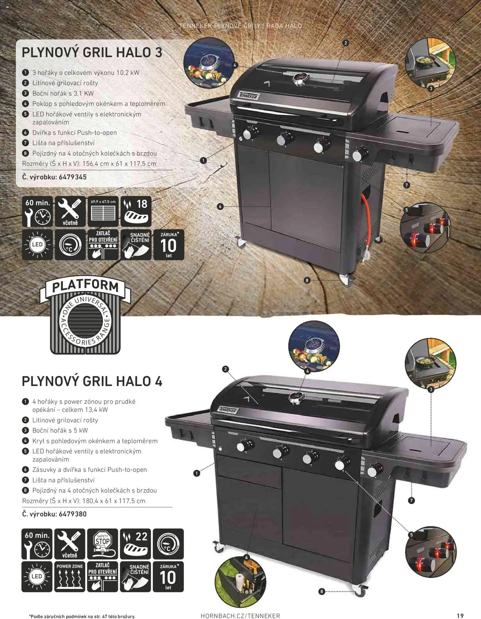 HORNBACH leták - Magazín o grilování od 01.01.2026 | Strana: 19 | Produkty: Gril, LED