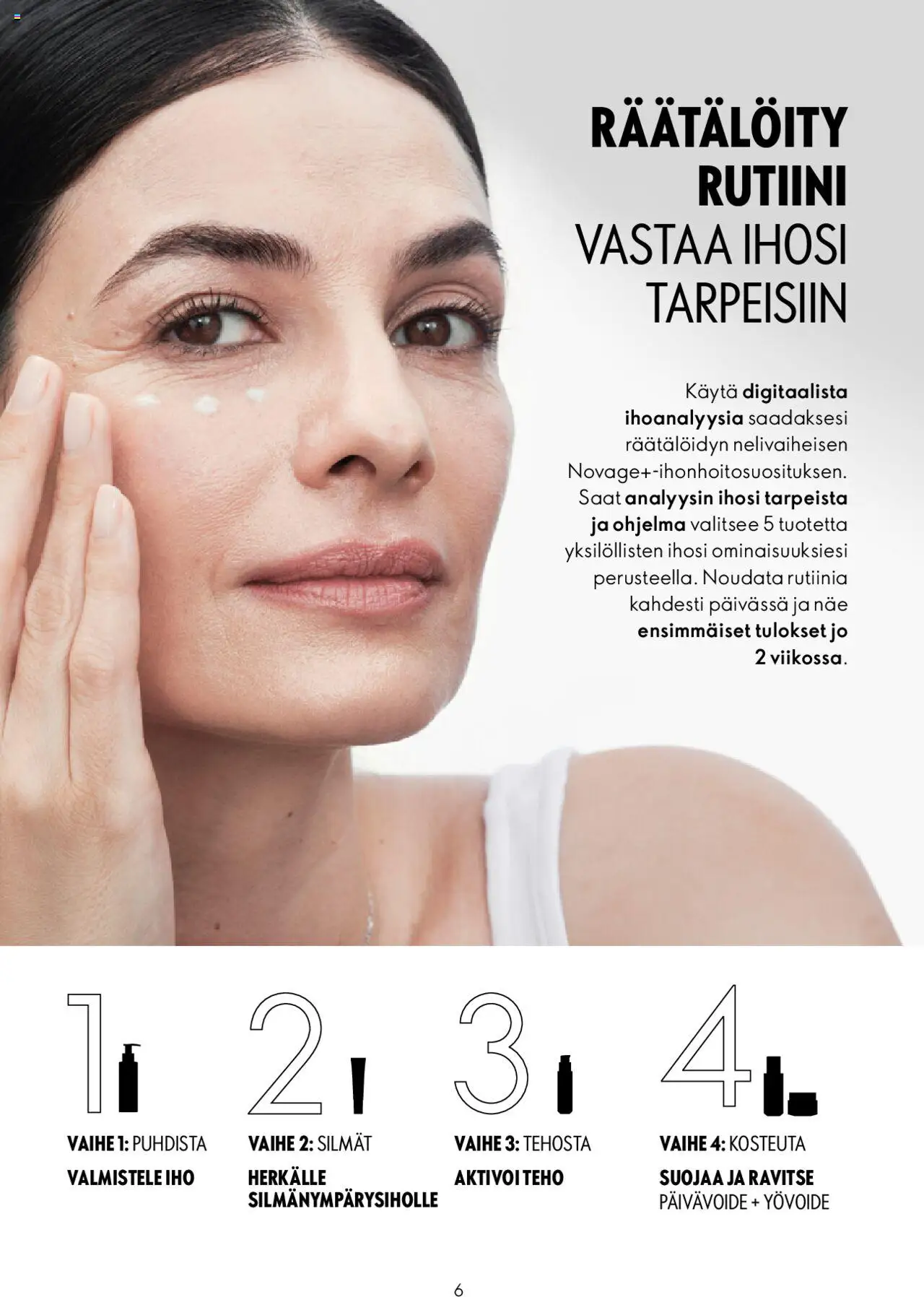 Oriflame Novage+ – voimassa 25.01.2024 alkaen | Sivu: 6 | Tuotteet: Yövoide