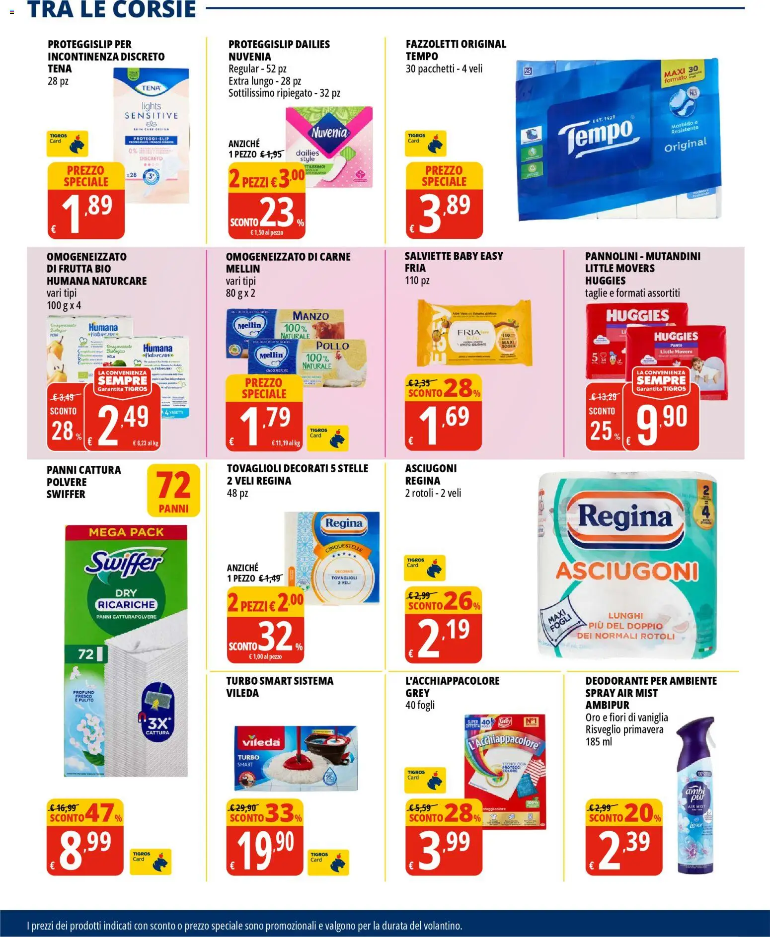 Volantino Tigros del 26.11.2025 | Pagina: 30 | Prodotti: Pollo, Manzo, Fazzoletti, Frutta