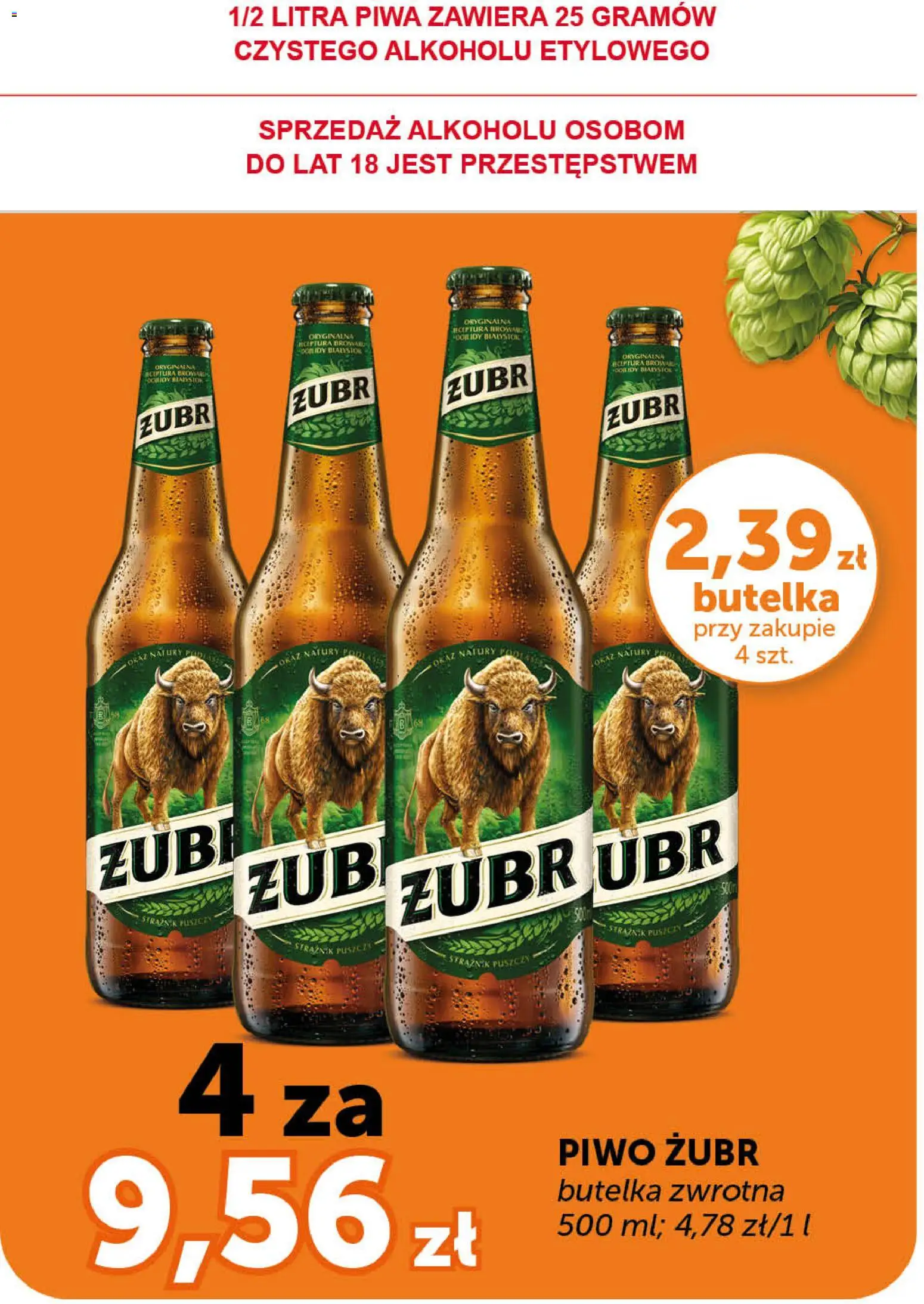 ABC gazetka - Minimarket od 30.04.2026 | Strona: 2 | Produkty: Piwo żubr, Piwo