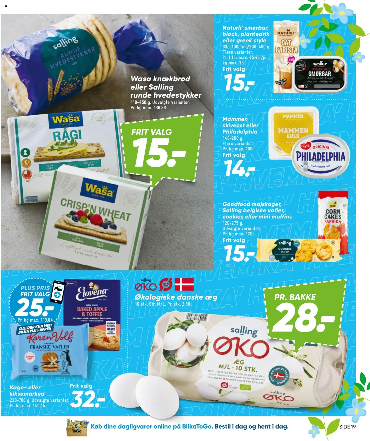 Bilka tilbudsavis – gyldig fra 17.04.2026 | Side: 25 | Produkter: Brød, Cookies, Vafler, Muffins