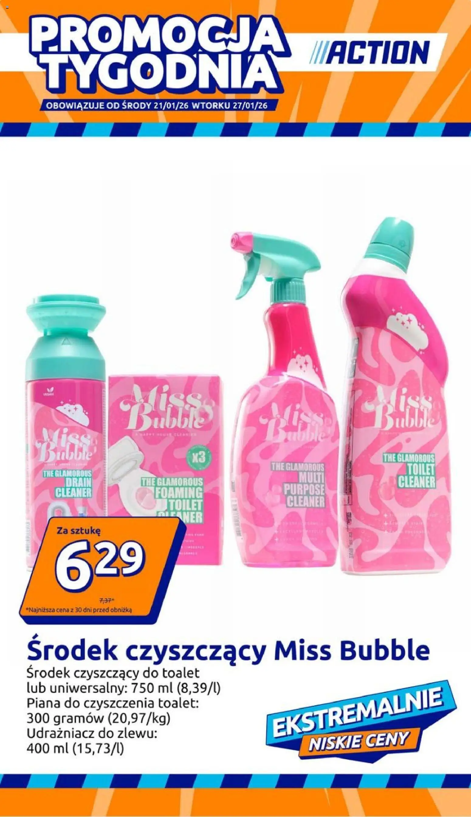Action Gazetka od 21.01.2026 | Strona: 1 | Produkty: Cleaner