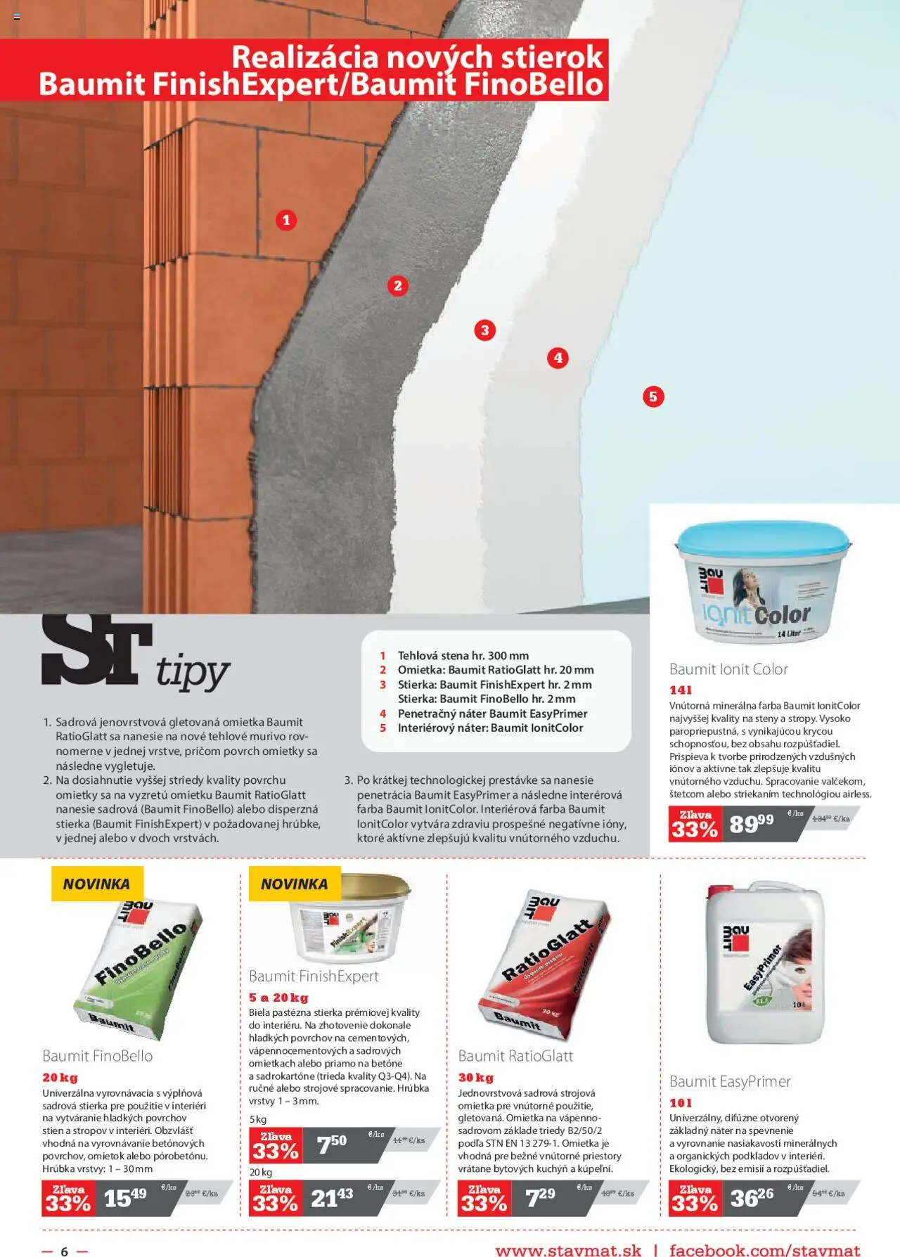 Nové STAVMAT STAVEBNINY akcie – leták je platný od 20.10.2025 | Strana: 6