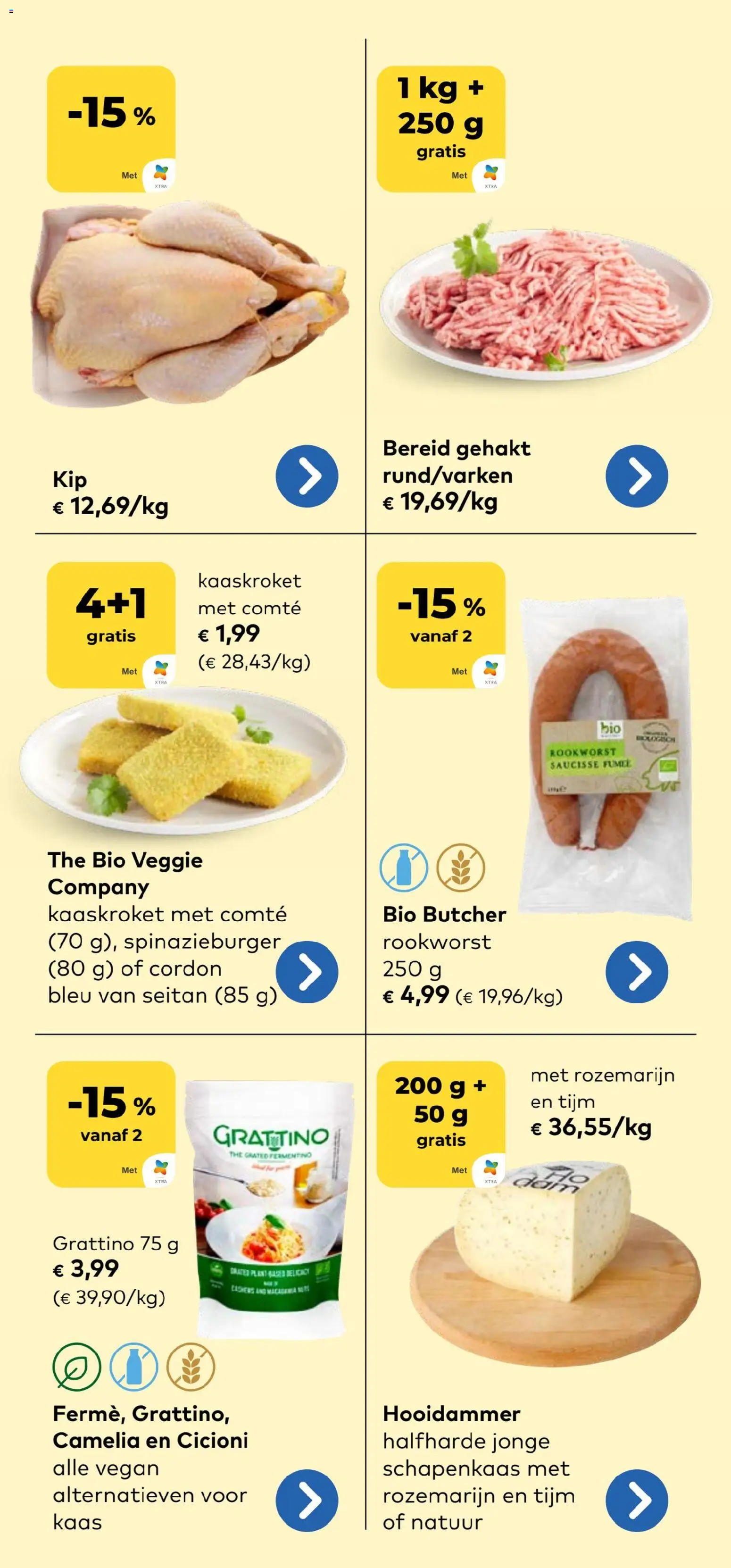 {H1} | Pagina: 7 | Producten: Gehakt, Kaas