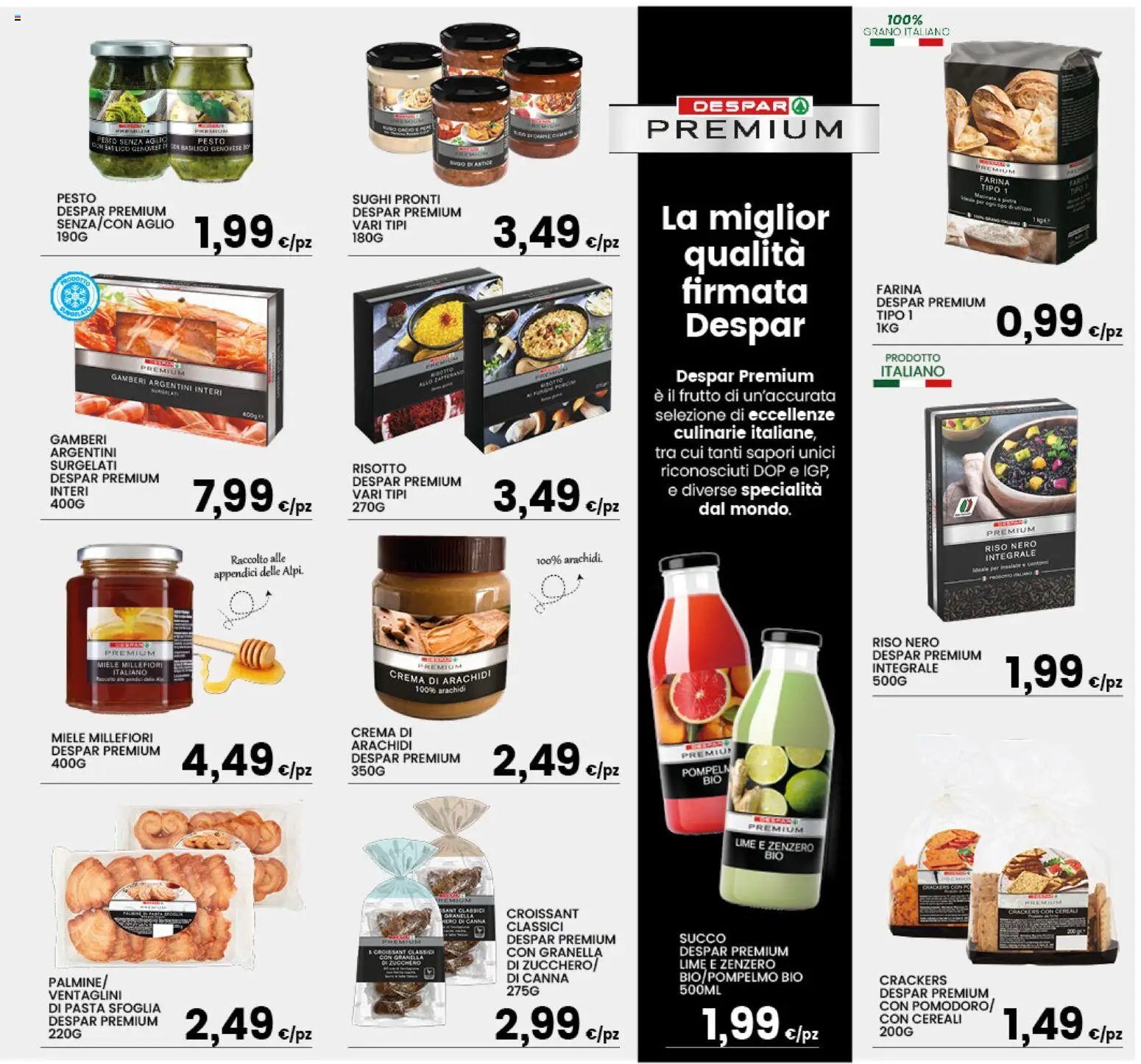 Volantino Interspar del 28.04.2026 | Pagina: 13 | Prodotti: Crema, Gamberi, Crackers, Astice