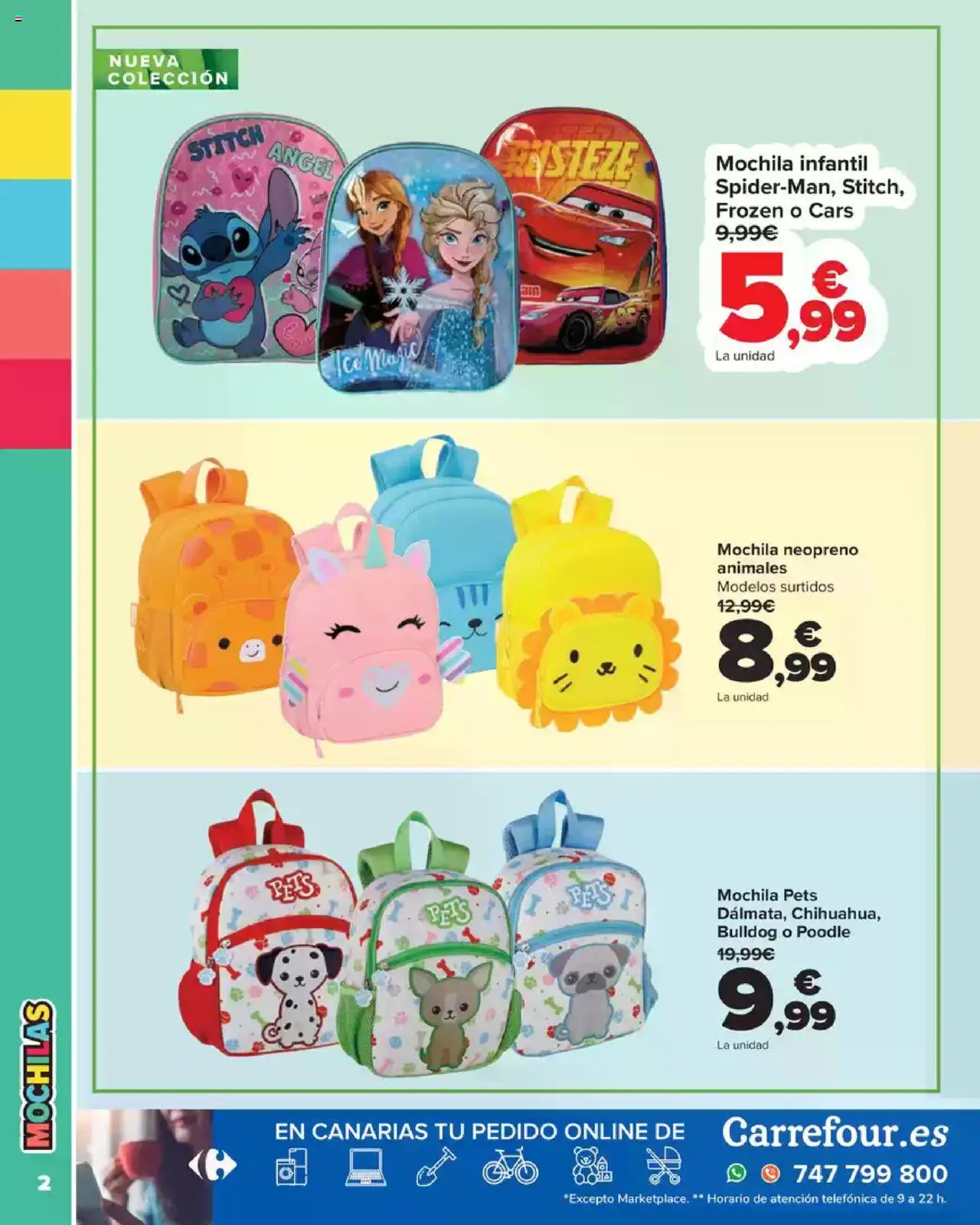 Carrefour Vuelta al Cole │ válido desde el 18.08.2025 | Página: 2 | Productos: Mochila