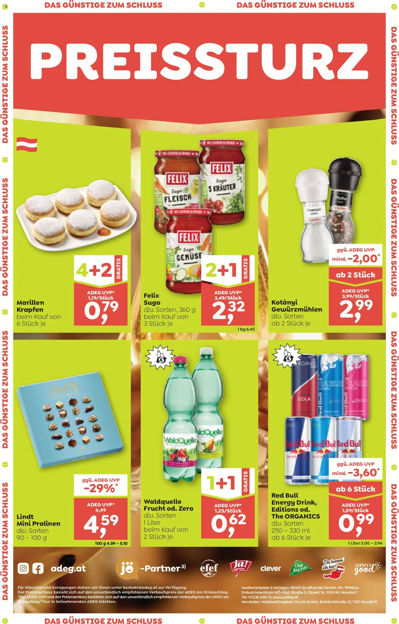 ADEG Spittal gültig ab 05.02.2026 | Seite: 12 | Produkte: Gemüse