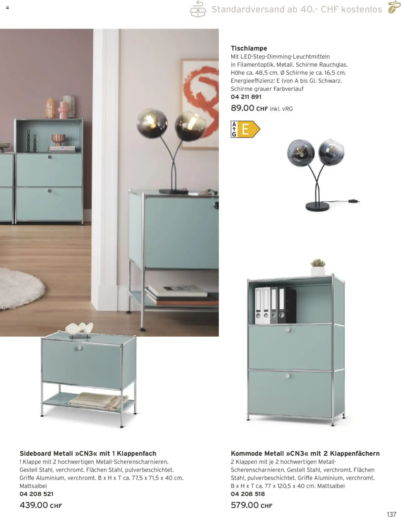 Tchibo Aktionen – gültig ab 10.10.2025 | Seite: 137 | Produkte: Kommode, Sideboard