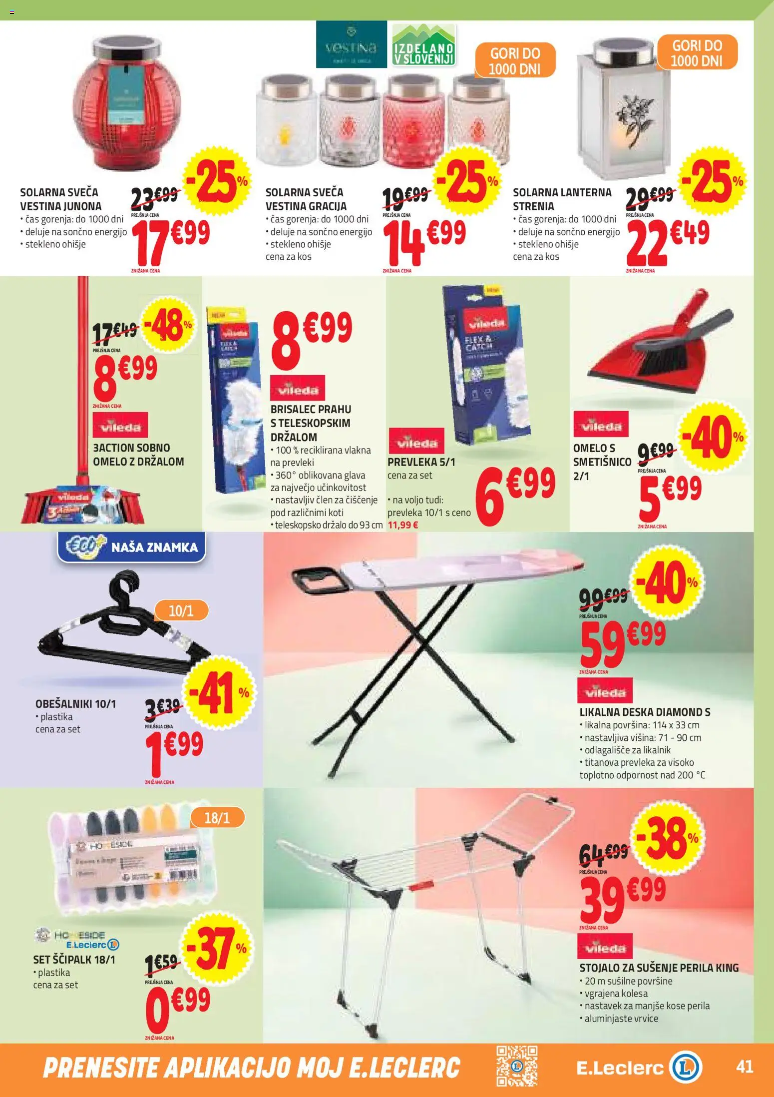 Novi E.leclerc katalog ponudbe – veljaven od 15.04.2026 | Stran: 41