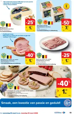Carrefour folder week 13 - Voorbeeld van een folder van Carrefour, geldig van 25.03.2026 | Pagina: 19 | Producten: Bier, Appels, Brie, La
