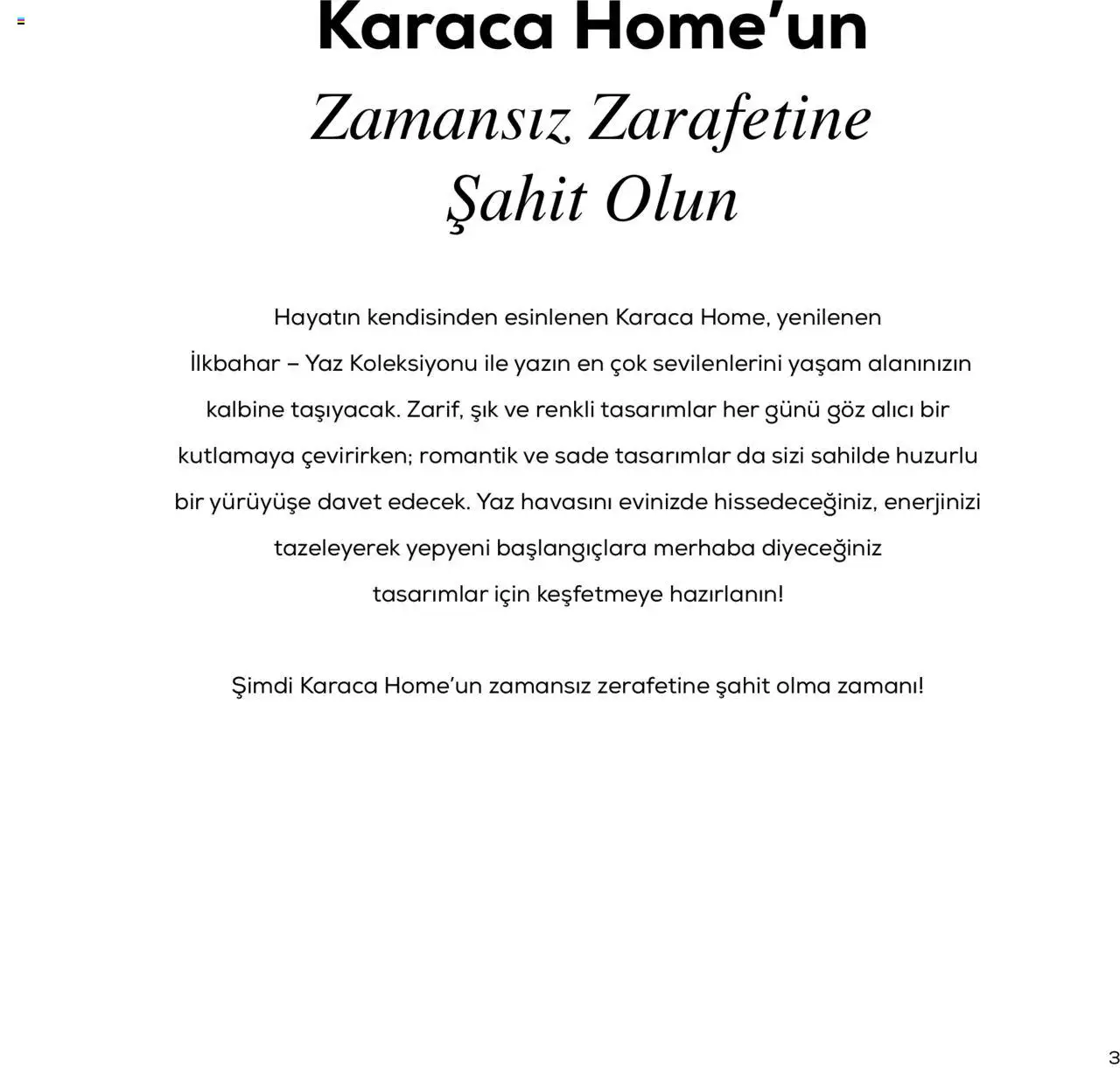 Karaca - Karaca Home - Ev Tekstili - 01.03.2025 tarihinden itibaren geçerlidir | Sayfa: 3