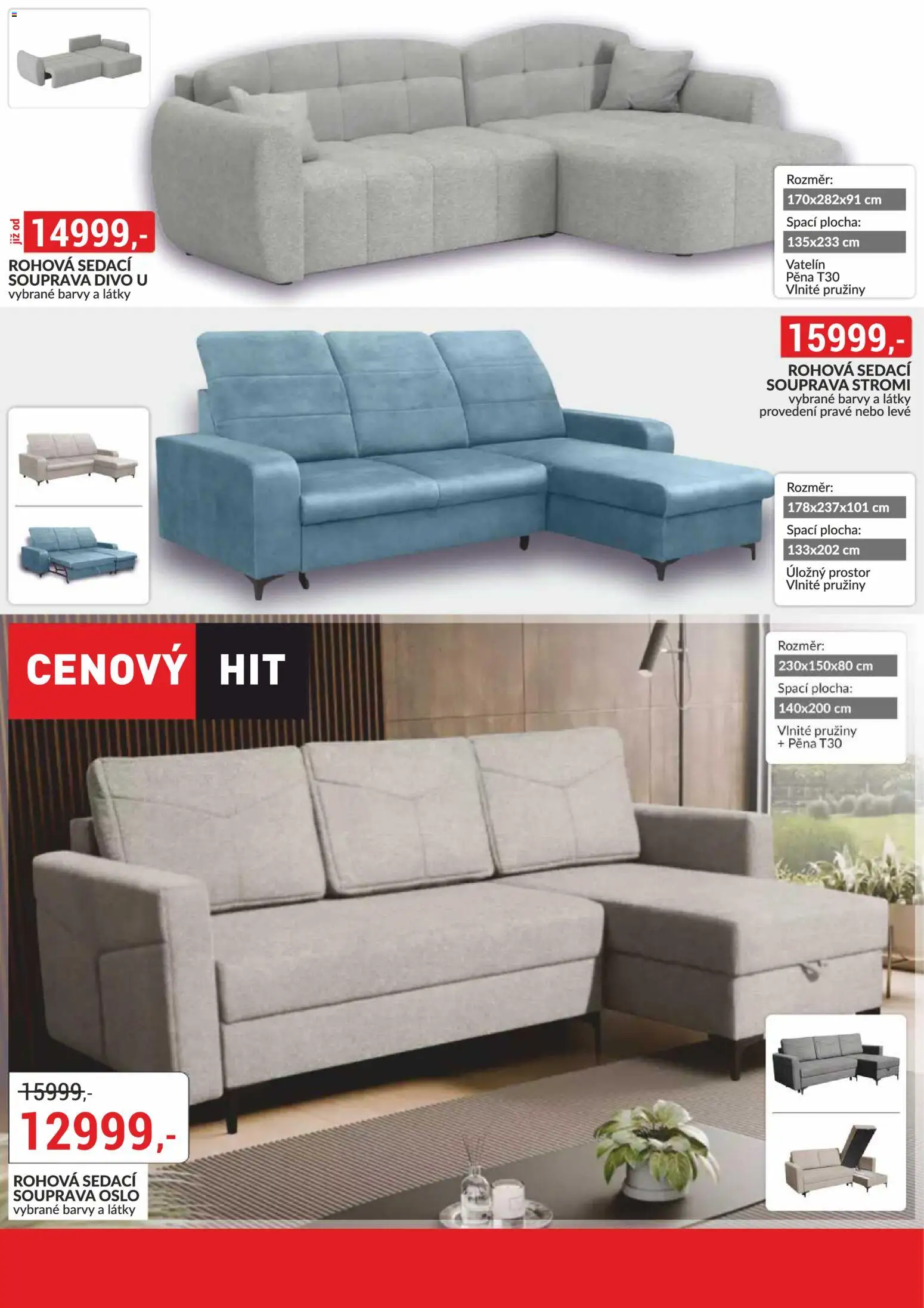 BAUMAX leták - Zařiďte si bydlení od 01.01.2026 | Strana: 21 | Produkty: Sedací souprava, Barvy