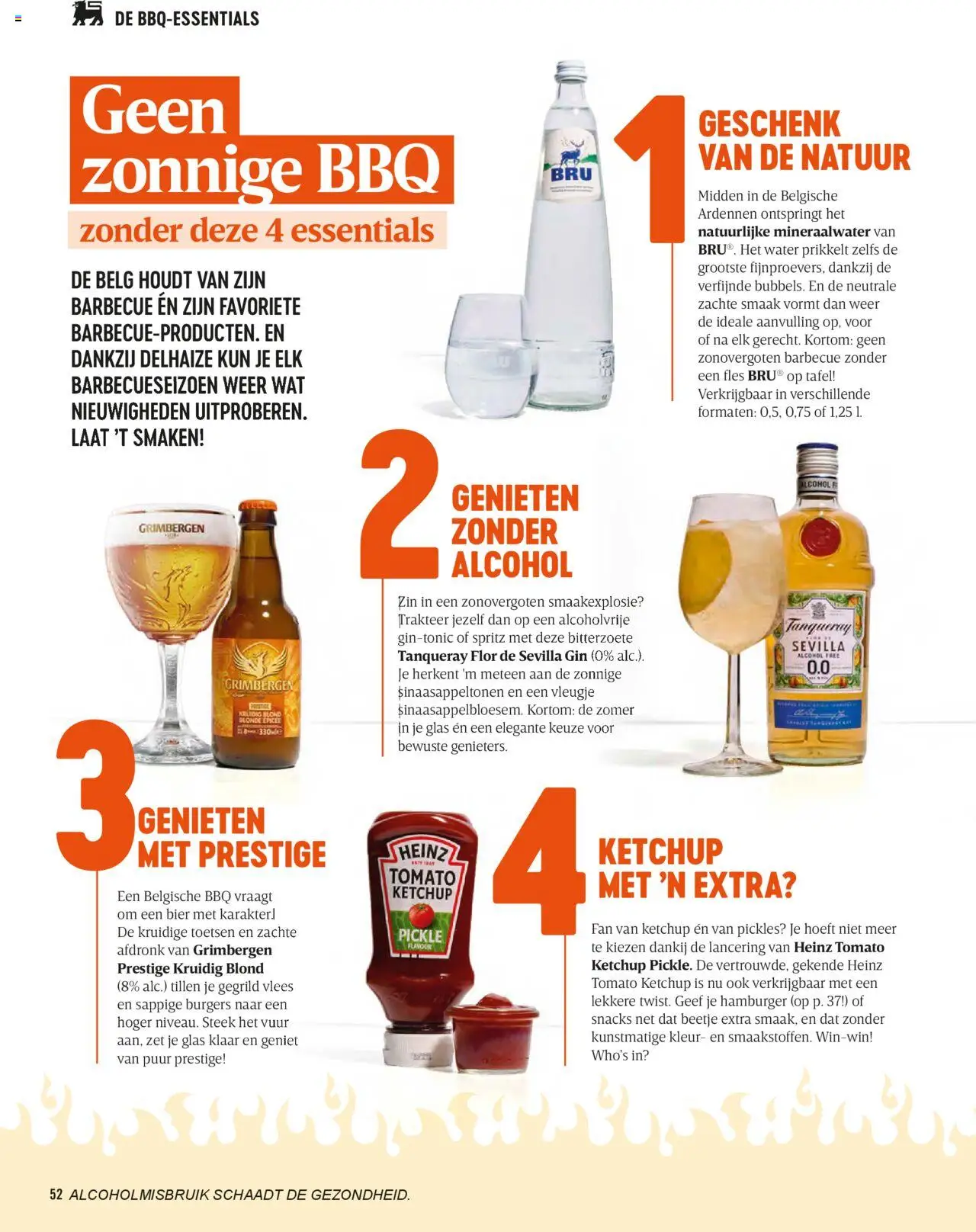  | Pagina: 52 | Producten: Ketchup, Tafel, Snacks, Mineraalwater