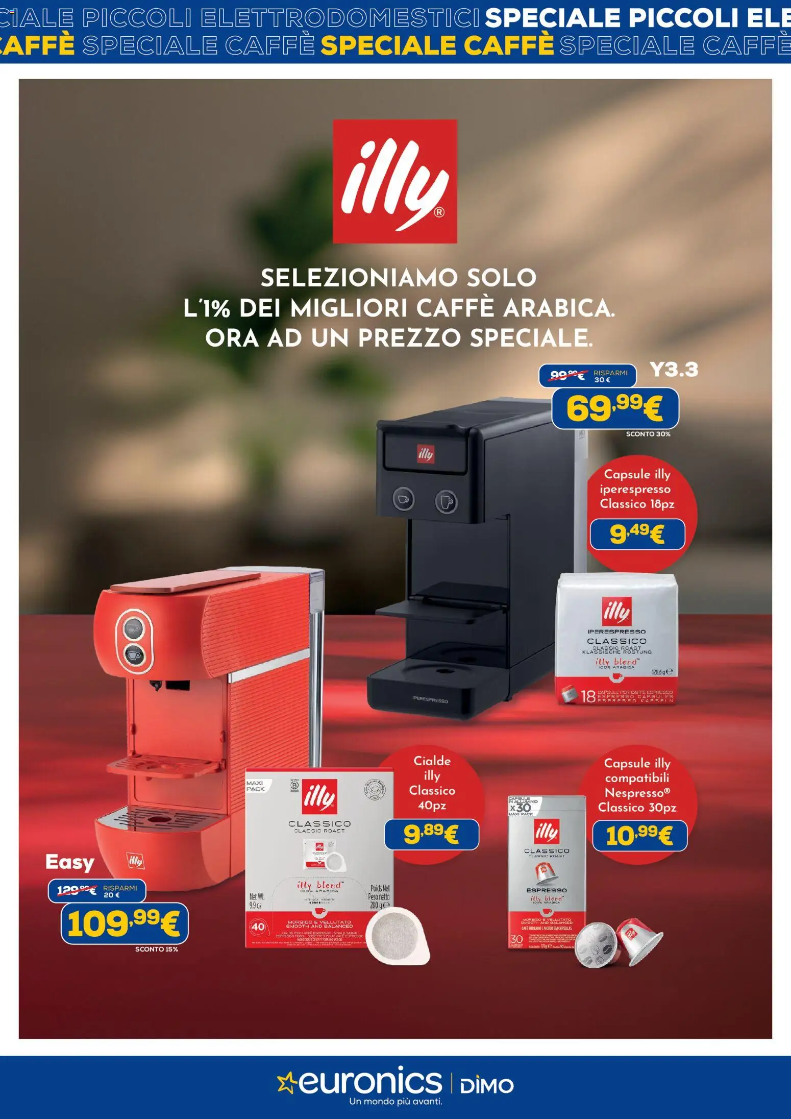 Volantino Euronics del 09.03.2026 | Pagina: 7 | Prodotti: Caffè, Alluminio