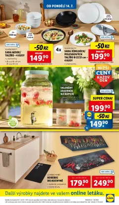 Lidl leták od 14.07.2025 | Strana: 39 | Produkty: Zásobník, Koberec do kuchyně, Koberec, Kuchyně