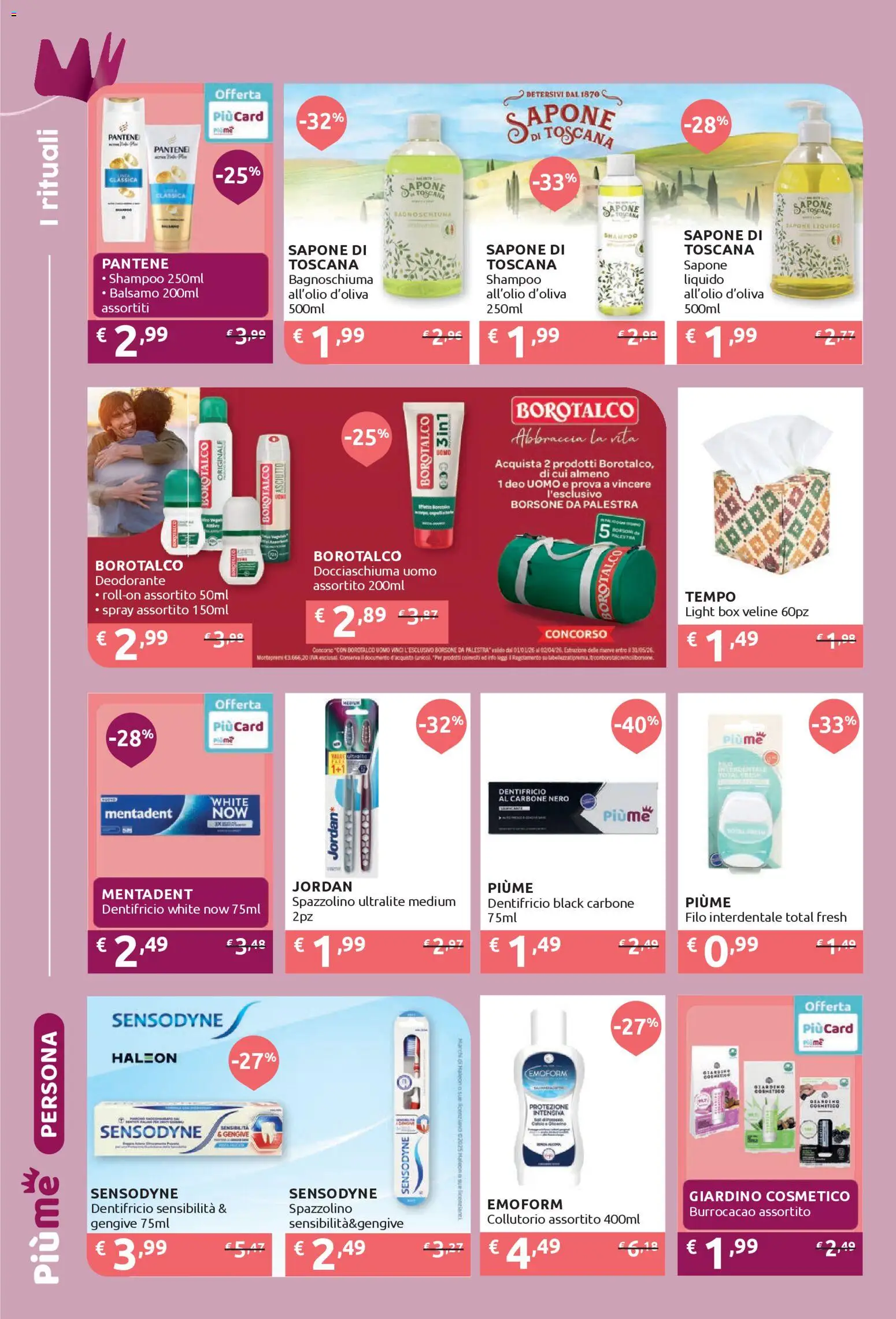 Volantino IperSoap del 16.02.2026 | Pagina: 14 | Prodotti: Jordan, Bagnoschiuma, Spazzolino, Collutorio