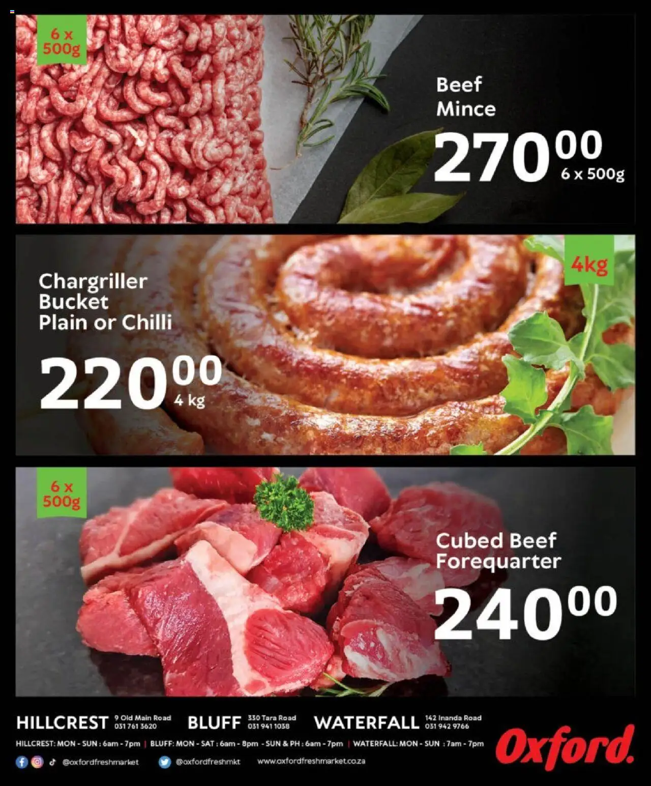 Oxford Freshmarket - Bundle Deals │ valid from 13.08.2025 | Page: 3 | Products: Beef, Chilli