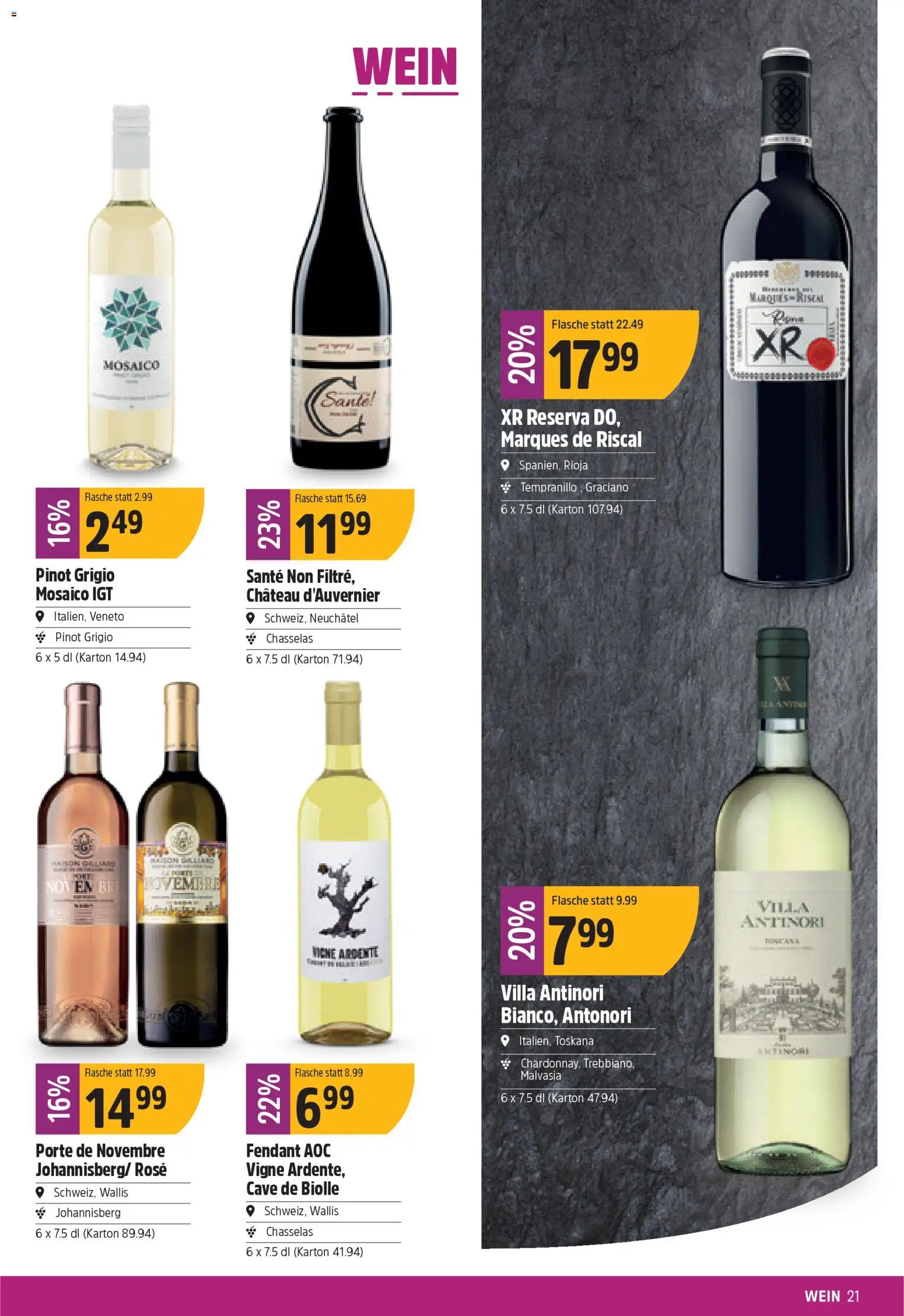 TopCC Aktionen – gültig ab 09.02.2026 | Seite: 21 | Produkte: Wein