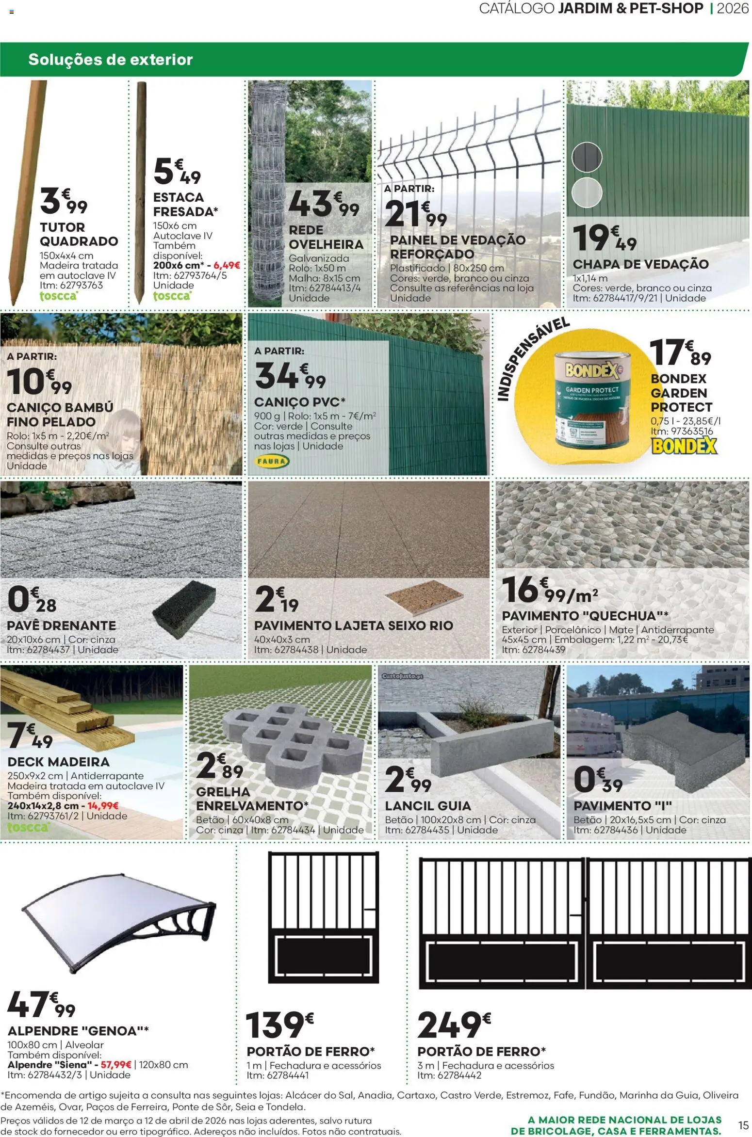 BricoMarché F04 JardimPetShop | 12/03/2026 |  🎉 Como obter um desconto limitado? Poupe ainda hoje! | Portugal
