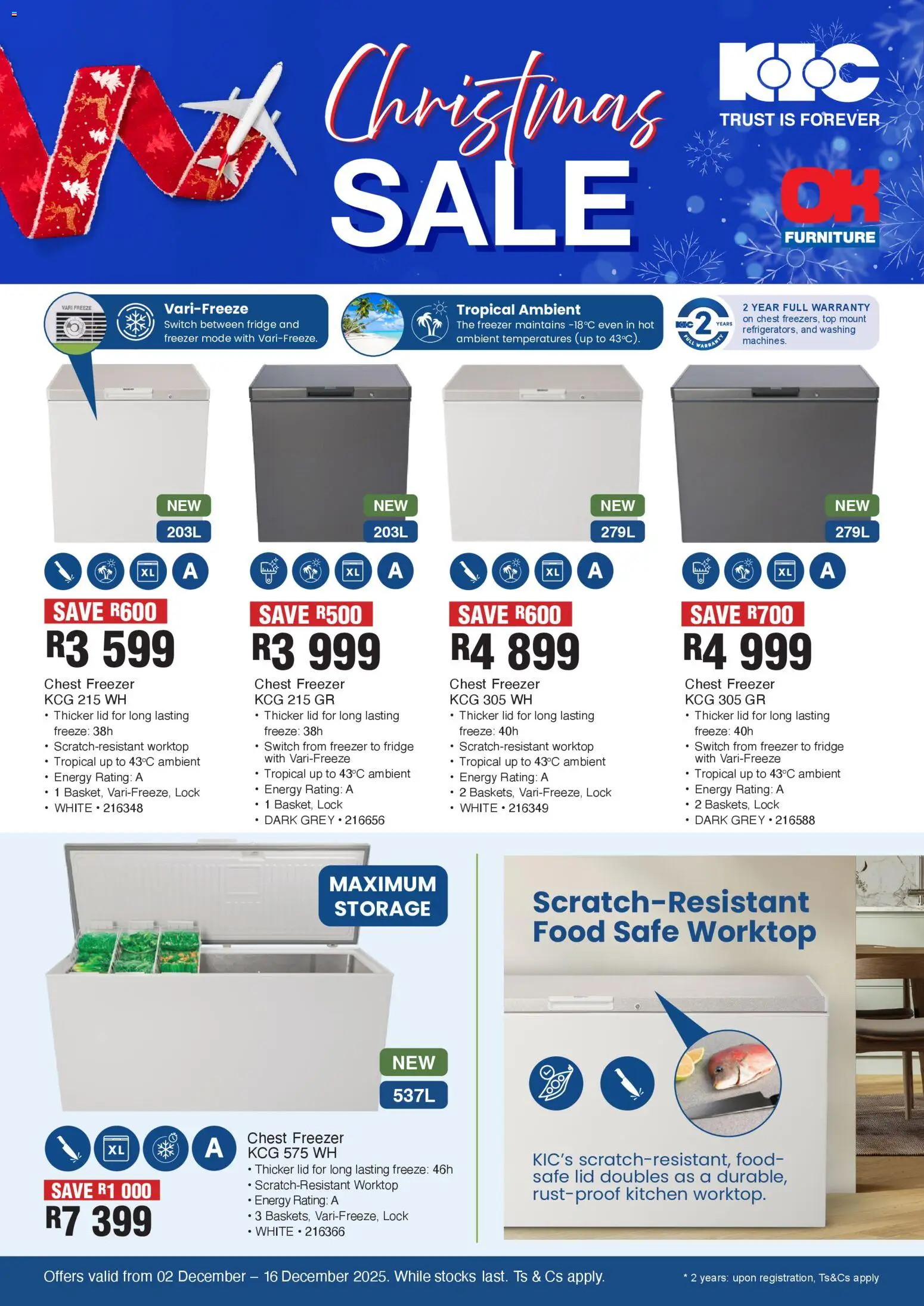 New OK Furniture catalogue – valid from 02.12.2025 | Page: 1