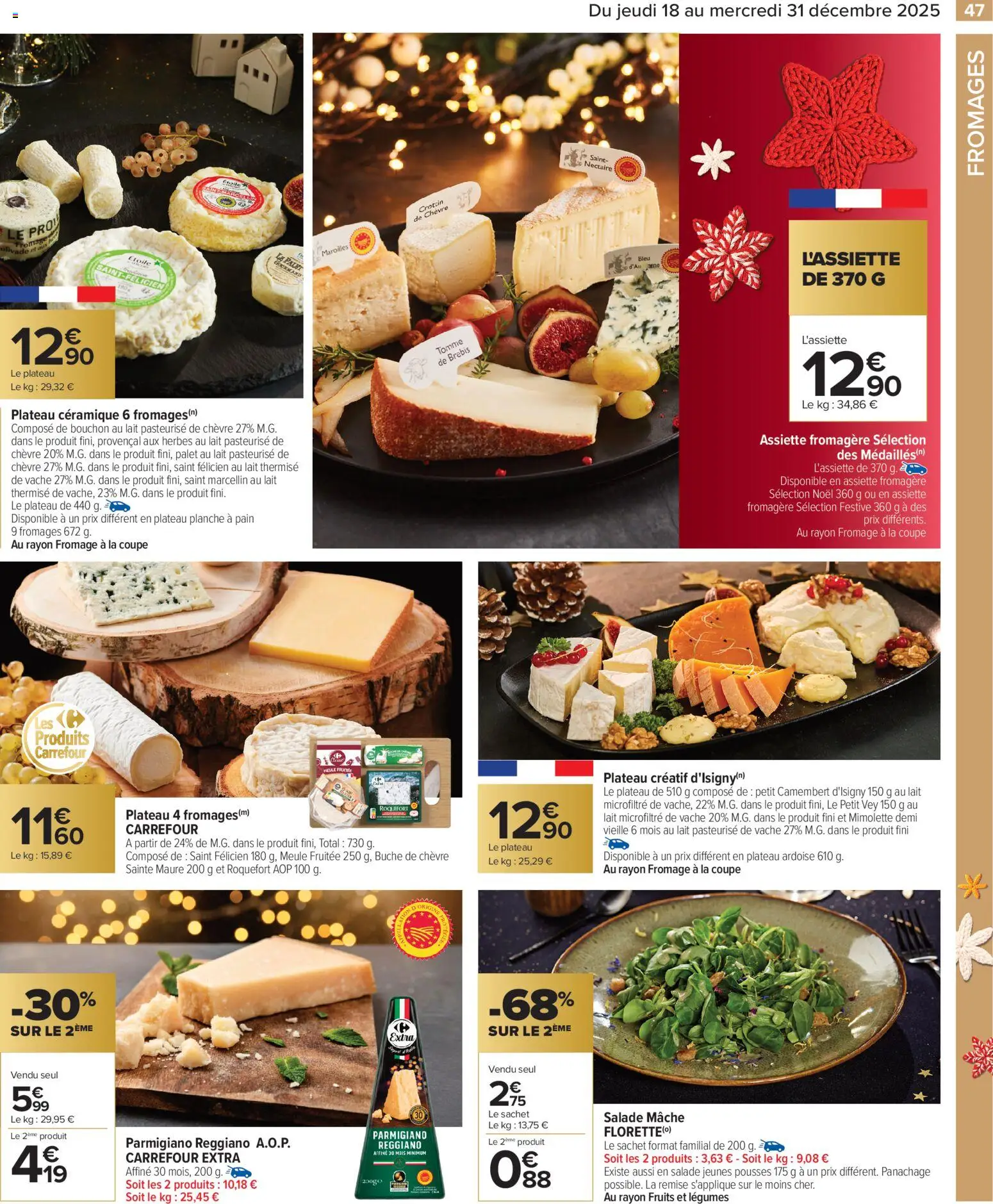 {H1} | Page: 47 | Produits: Plateau, Lait, Fromage, Camembert