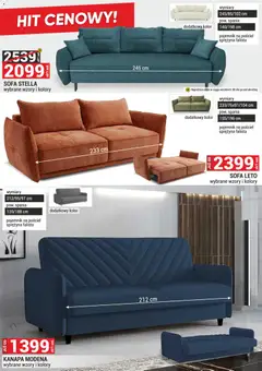 Pogląd oferty "Merkury Market gazetka - Meble, Wypoczynki, Materace" - ważna od 01.04.2026 | Strona: 22 | Produkty: Pościel, Sofa, Kanapa