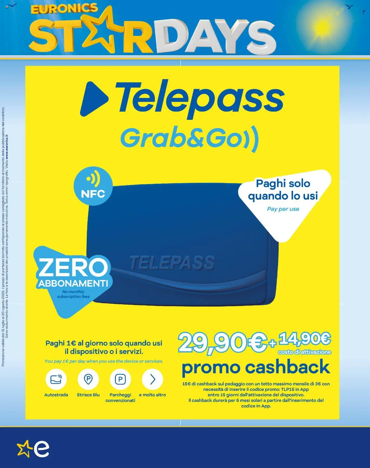 Volantino Euronics del 31.07.2025 | Pagina: 8 | Prodotti: The